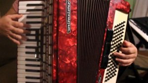 В ЛЕСУ ПРИФРОНТОВОМ  Популярная музыка для баяна и аккордеона / Пошаговое обучение