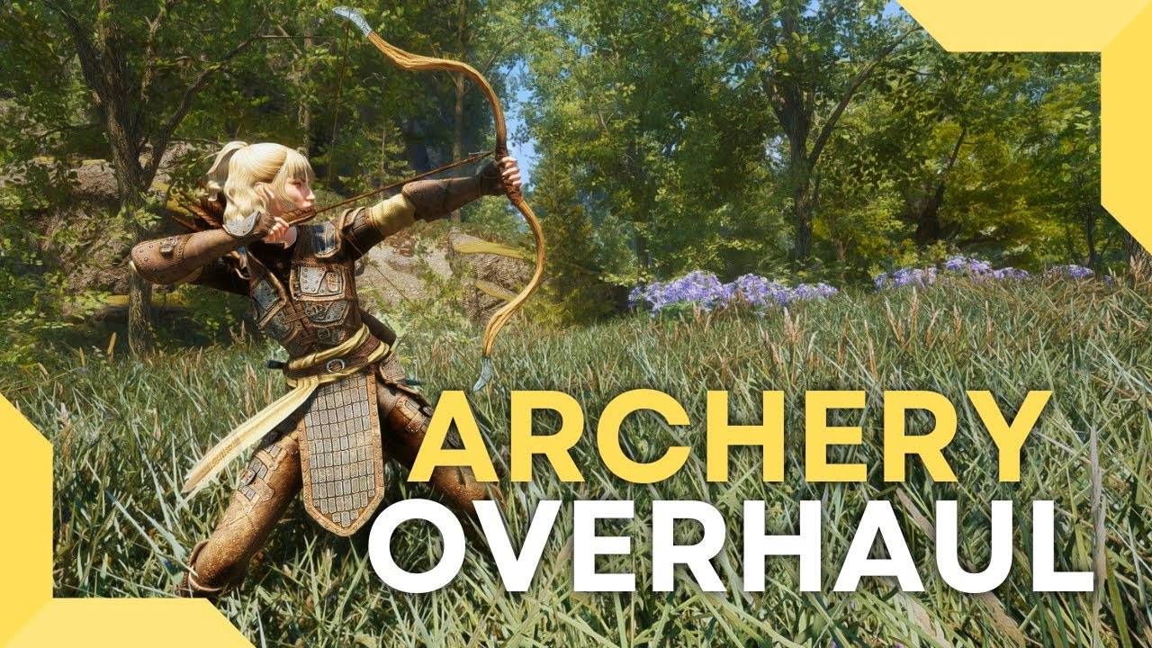 Best ARCHERY Skyrim Mods _ Archery Overhaul смотреть онлайн