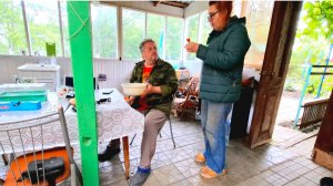 476 🏠 Переехали жить в станицу.Борюсь с утками. Первый урожай.Весь день в делах.