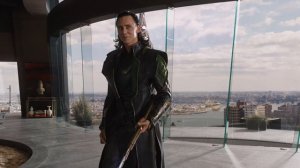 Железный Человек(Тони Старк) и Локи. Мстители 2012