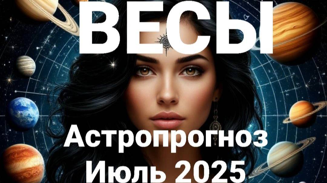 Весы. Июль 2025 год. Астрологический прогноз