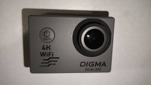 Видеообзор экшн камеры Digma DiCam 300 серая