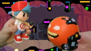 ФНФ Апельсин глитч вирус против Бойфренда 3D фигурки