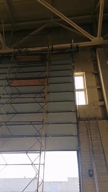 промышленные ворота после ремонта вальной системы смотреть онлайн