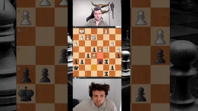 ЧТО Я ДЕЛАЮ ВООБЩЕ?! // GM ЯН НЕПОМНЯЩИЙ vs GM ХАНС НИМАНН #chess #шахматы #shorts