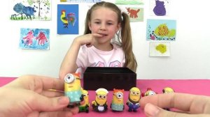 Играем с миньонами. Видео для детей.