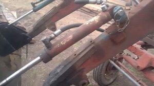 Трактор🚜 Т-16. Покрасил самодельный ковш