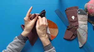 Домашние тапочки из обрезков мебельной ткани + Постро?