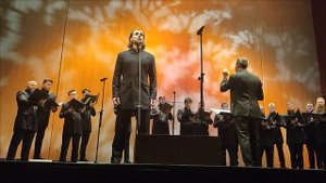 Хор Сретенского монастыря "Гляжу в озера синие". Солис?