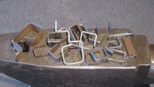 Приспособление для сгибания хомутов на ковку