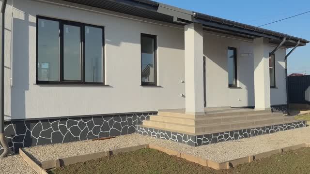 Блочный дом 150кв.м. в деревне Новая Чернишня Жуковского района. смотреть онлайн