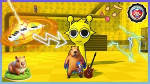 Капибара против Инкредибокса Спрунки Саймона (желтый)🎶⚡️ Самый дикий побег из тюрьмы в Roblox!