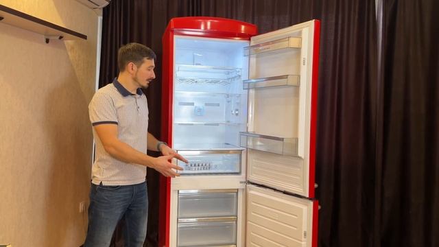 Обзор холодильника Schaub Lorenz SLU S339R3 смотреть онлайн