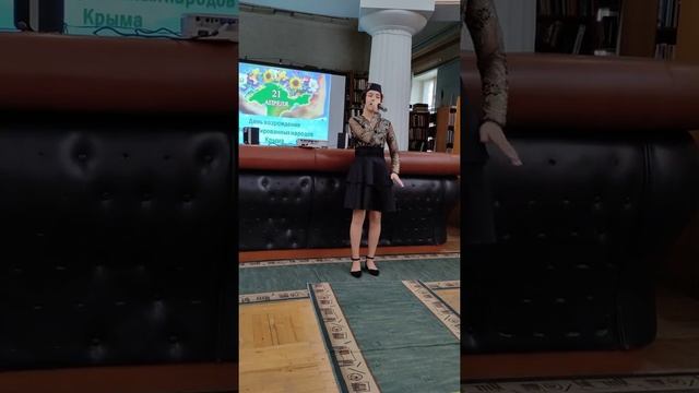 Сеитмамбетова Мавиле . 21 апреля 2022 год . день возрождения народов Крыма