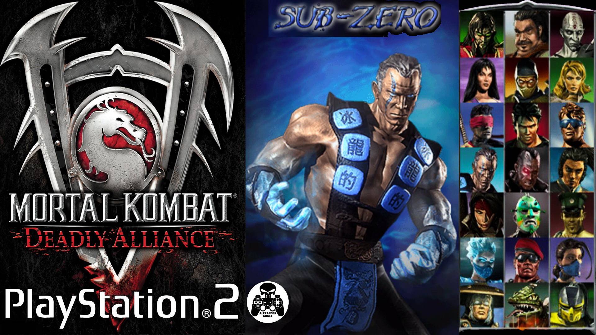 Mortal Kombat Deadly Alliance Sony PlayStation 2 прохождение Sub-Zero