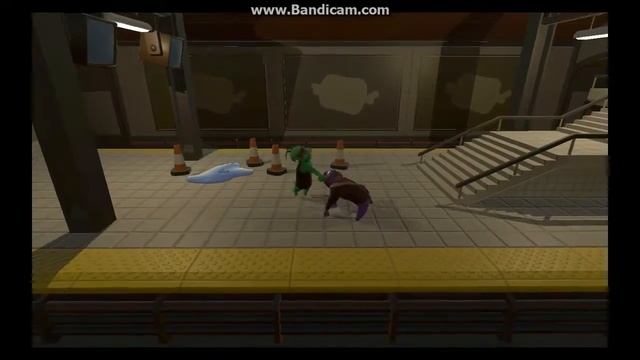 БОМЖ VS БОГА   GANG BEASTS