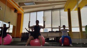 ФИТБОЛ/ групповая тренировка/ полноценная тренировка