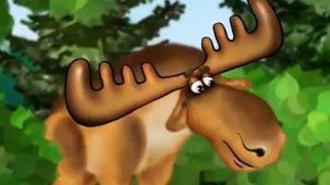 Заяц и олень