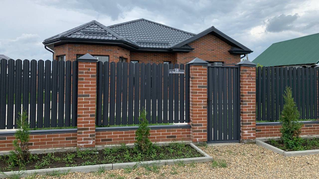 Дом 107 квадратов на участке 6 соток Варениковская 16 смотреть онлайн