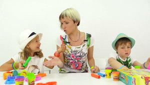 Фантастические животные из плейдо. Игры для детей.