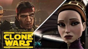 Бракованная Партия _ Удаленная Сцена 7 Сезона -  Рисунок Падме Амидалы на корабле Отряда 99