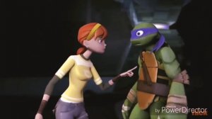 клип Эйприл и Донни \клип черепашки ниндзя