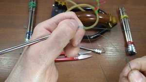 Как привязать дротик для рогатки✌😎