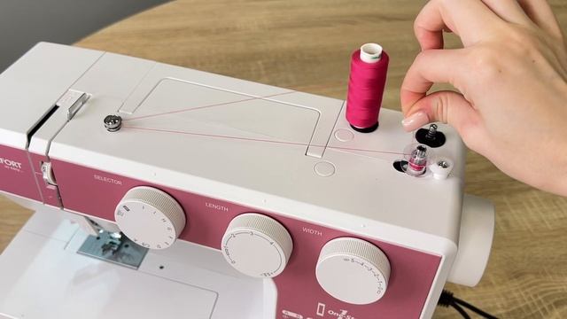 COMFORT 3020 Намотка шпульки смотреть онлайн