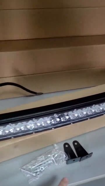 Светодиодные ИЗОГНУТЫЕ 2-двух рядные балки LED смотреть онлайн