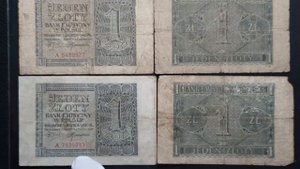 Польша 1 злотый 1940. Инвестиции.