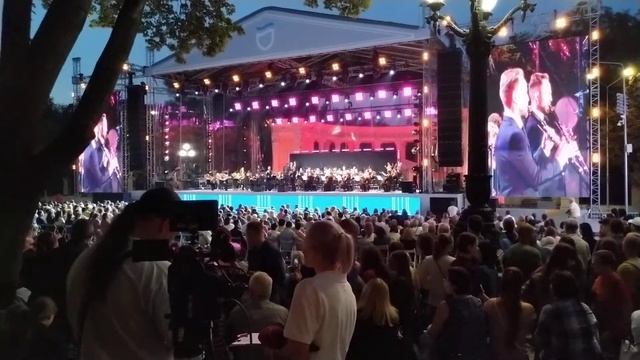 duo gurfinkel + dmytro logvin "festival" orchestra дніпро день міста 2021 смотреть онлайн