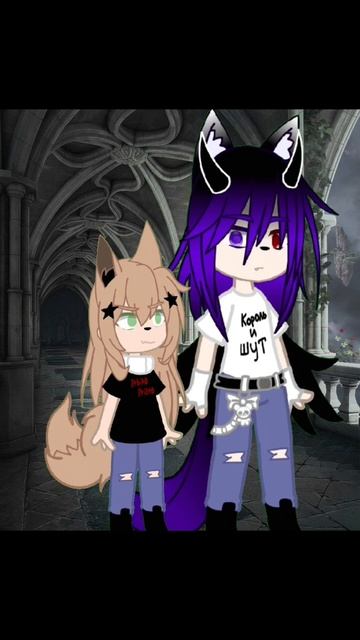 если что девочка Чëрно-фиолетовами волосами это моя с? смотреть онлайн