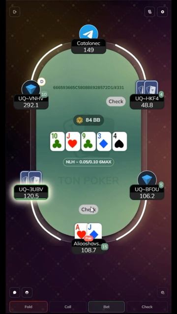 Правильно ли я сыграл? #holdem #poker #покер #gaming #криптовалют смотреть онлайн