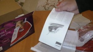 Утюг Philips GC1742/40 распаковка