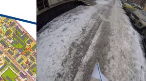 08 12 24, Новогодний старт, Тула, городские кварталы, М18, Ярослав, headcam orienteering