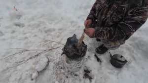 Второй день рыбалки. Мощные поклёвки хариуса! Сало на ?