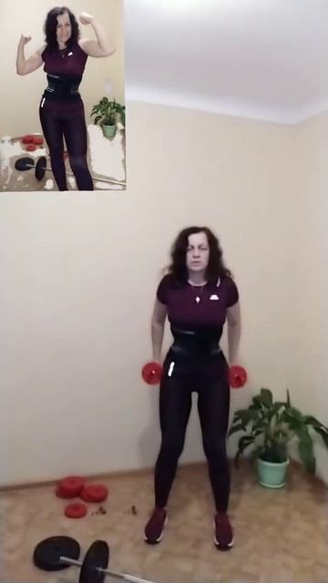 Тренировка плечи -- рельеф рук и плеч.