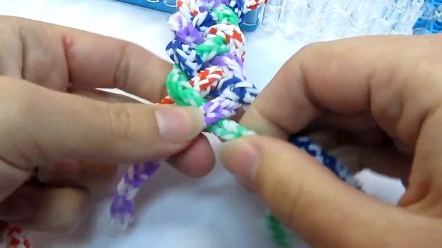 Как делать браслеты из резинок RAINBOW LOOM
