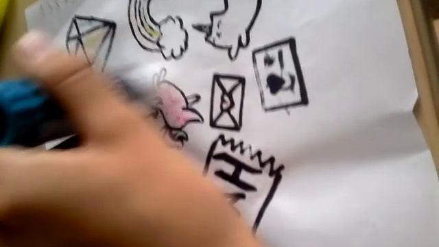 Как сделать наклейки без скотча! 😀🐇