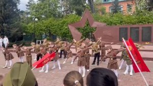 Праздничный концепт, посвященный 80-летию Победы в Великой Отечественной войне,  в Горках-2