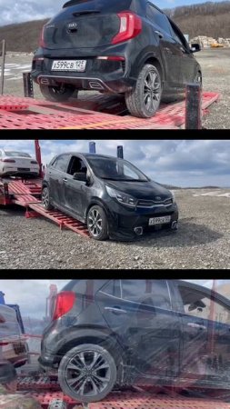 КАК ПРОИСХОДИТ ПОГРУЗКА АВТО НА АВТОВОЗ? #автоизкореи #автоизяпонии #автоизкитая