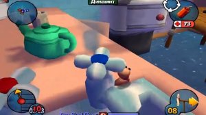 Прохождение Worms 3D #16