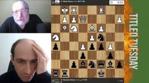 БАХ! ВОТ ЭТО ХОД! // IM НИКОЛАЙ ВЛАСОВ vs IM ШУРА ГЕЛЬМАН #шахматы #chess
