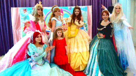 ПРИНЦЕССЫ DISNEY 💟/БАЛ ПРИНЦЕСС 🎀💖✨на мой ДЕНЬ РОЖДЕНИЯ