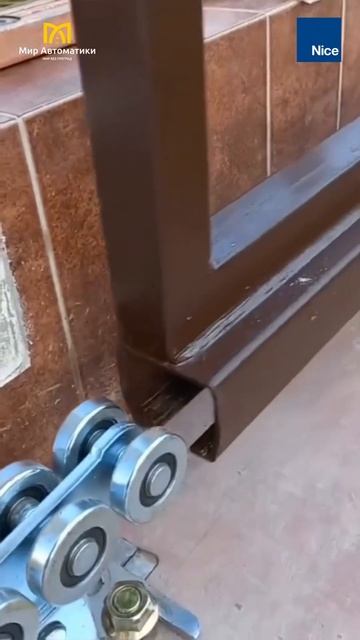 Автоматические откатные ворота консольного типа смотреть онлайн