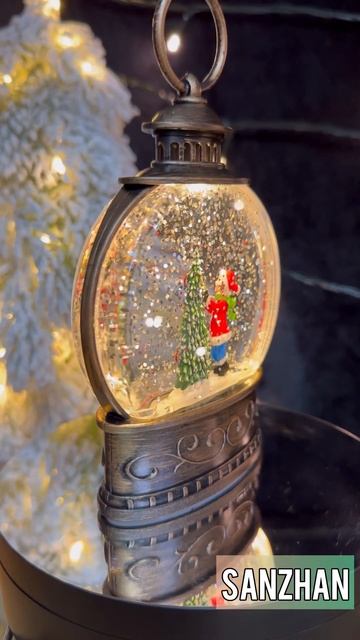 Мини светильник на батарейках с блестками внутри смотреть онлайн