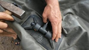 Как поменять карданное соединение для весел на ПВХ ло?