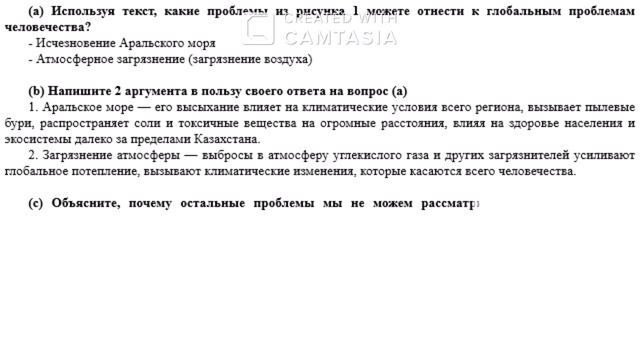 11 класс География 4 четверть СОР 2 Глобальные проблемы