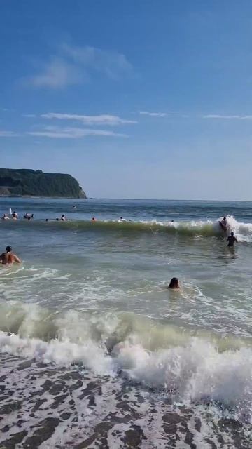 Огромные волны/тёплое море/пляж Китайский/Находка смотреть онлайн