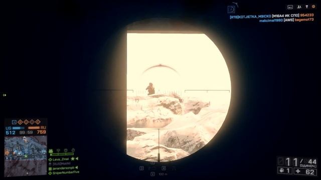 Battlefield 4 КАК ИГРАТЬ ЗА СНАЙПЕРА смотреть онлайн